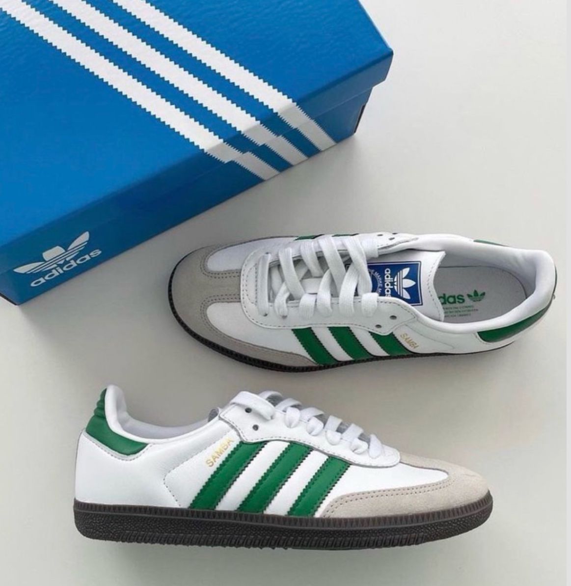 Adidas Samba green