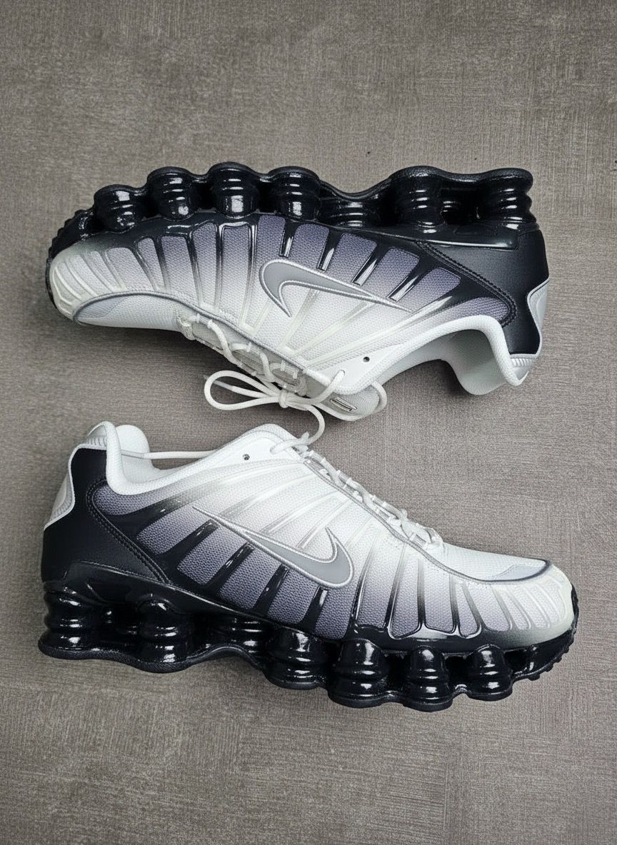Nike Shox silver