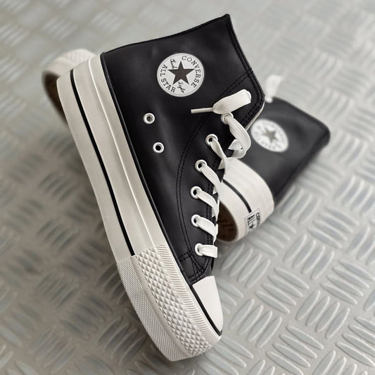Converse bota polipiel negra
