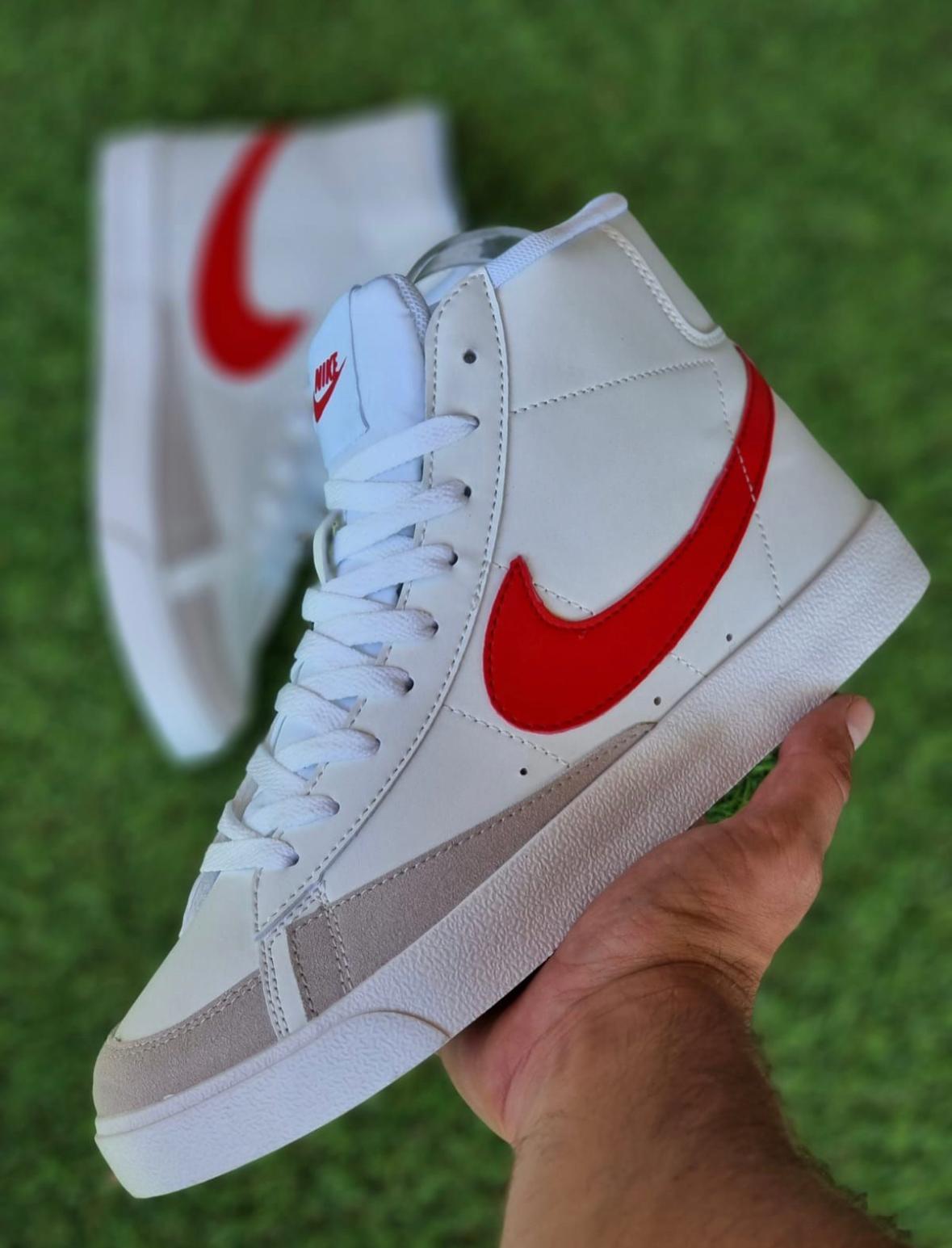 Nike blazer White-Red